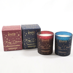 Свеча Mercury ароматизированная merry chrstmas 10,3 см в ассортименте