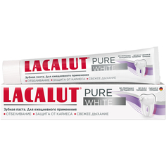 Зубная паста Lacalut Pure White 75 мл Лакалют