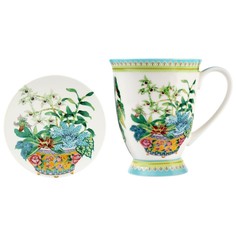 Кружка с подставкой Maxwell & Williams орхидея 300 мл