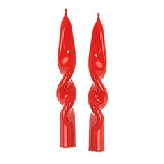 Набор свечей Mercury deco flame красный 2 шт 14 см