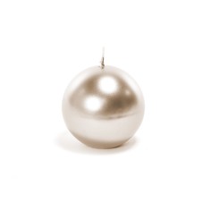 Свеча Mercury deco lucid ball шампань 6 см