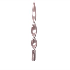 Свеча Mercury deco flame розовое золото 29 см