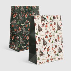 Пакет подарочный Mercury NY-75884 christmas 40x20x55,5 см в ассортименте