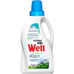 Гель-концентрат для стирки Well для белого белья 1.6 л