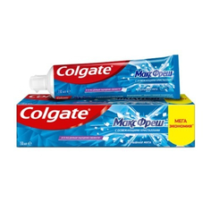 Зубная паста Colgate Макс Фреш Взрывная мята с освежающими кристаллами для свежего дыхания и защиты от кариеса, 150 мл