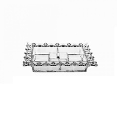 Менажница Crystal Bohemia Кабарет Piersed 35,5см