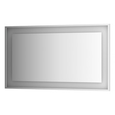 Зеркало Evoform в багетной раме со встроенным LED-светильником 31,5 W 130x75 см