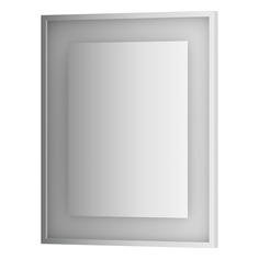 Зеркало Evoform в багетной раме со встроенным LED-светильником 18 W 60x75 см