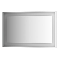 Зеркало Evoform в багетной раме со встроенным LED-светильником 29,5 W 120x75 см