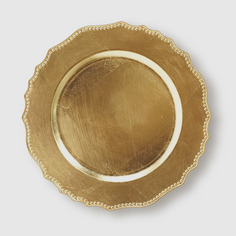 Тарелка под горячее Mercury Tableware Royal 33 см золото