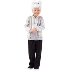 Костюм Батик Мышонок Матвей серый 128 см