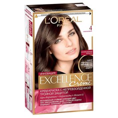 Краска L’Oreal Excellence Creme 4 Каштановый (A0691728) Loreal