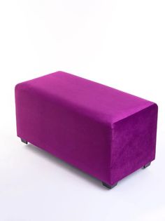 Пуфик банкетка Arrau art для прихожей фиолетовый 72х40х40