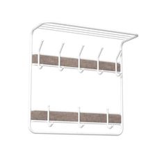 Вешалка настенная ЗМИ,"Уют 22", 60х22х58 см, цвет белый