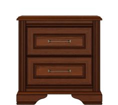 Тумба прикроватная Stylius KOM2S (Орех донской) БРВ МЕБЕЛЬ