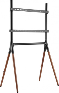 Подставка для телевизора Cactus CS-ST1247BKWN, 49-70", напольный, черный
