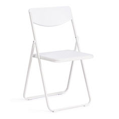 Стул складной TetChair FOLDER, пластик, белый
