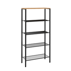 Металлический стеллаж ЗМИ Торонто 25 ЗМИСТТ25Ч, 67x30x146,5 см