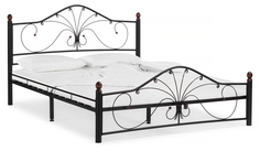 Двуспальная кровать Woodville Мэри 2 160х200 Черный