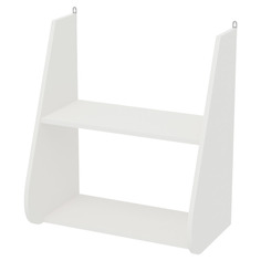 Навесная полка Меб-фф цвет Белый ПП-55 62/37/70 см