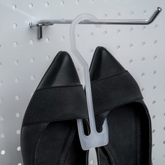Вешалка для обуви, L=16.5 см, (фасовка 10 шт), цвет белый(10 шт.) No Brand