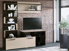 Империал Стенка «Римини», Венге/дуб молочный Imperial