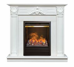 Электрокамин Real Flame Stefania WT-F614 с очагом 3D Olympic