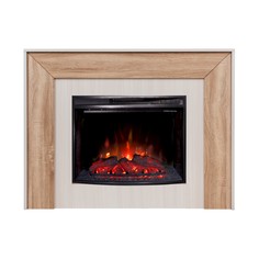 Электрокамин RealFlame Jersey 255 WT-F615 с Evrika 25,5 LED, очаг со звуком