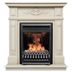 Электрокамин RealFlame Lilian WT с Oregan 3D, эффект живое пламя