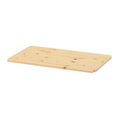 Деревянная полка IKEA для стеллажа Ивар/Ivar 83*50 см