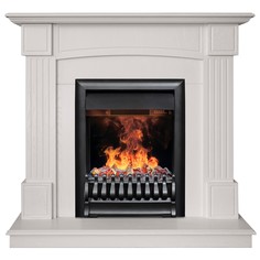 Электрокамин RealFlame Andrea WT с Oregan 3D, живое пламя, звук потрескивания дров