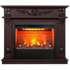 Электрокамин RealFlame Philadelphia DN с Helios 26 3D, увлажнение воздуха
