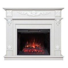 Электрокамин RealFlame Philadelphia WT с Sparta 25,5 LED, белый дуб