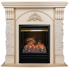 Электрокамин RealFlame Athena WT с 3D Olympic, живое пламя