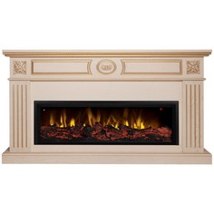 Электрокамин RealFlame Siena 42 WT с очагом Beverly 1000, звуковая имитация