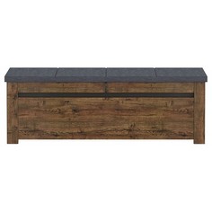 Банкетка-сундук Када KUF125 дуб апрель BRW_UT-70040756 Black Red White