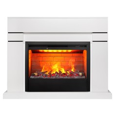 Электрокамин RealFlame Lindelse WT с Helios 26 3D, увлажнение воздуха
