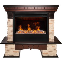 Электрокамин RealFlame Rockland 26 AO с очагом 3D Helios 26 SBG