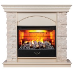 Электрокамин RealFlame Elford WT с FireStar 25,5 3D, увлажнение воздуха