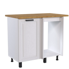 Напольный шкаф угловой PDM Палермо РСУМ-100 916*440*830мм Шато Белый/Дуб Вотан