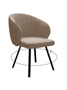 Стул мягкий поворотный со спинкой Alat Home 00-00066441