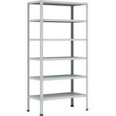 Стеллаж металлический P_МС-266/500 с 6-ю полками 1000х600х2000 No Brand