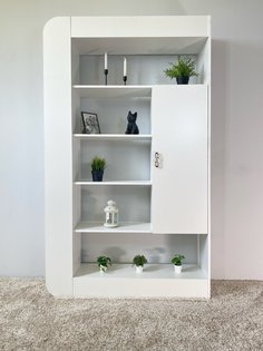 Стеллаж-перегородка Studiya для зонирования, белый No Brand