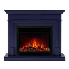Электрокамин RealFlame Marco 25.5/26 NB с очагом Moonblaze DeLuxe Black