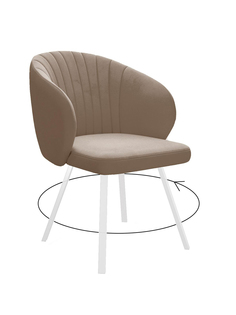 Стул мягкий поворотный со спинкой Alat Home 00-00066440