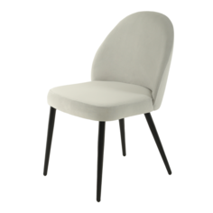 Стул для кухни Roombell Jony Silver серый