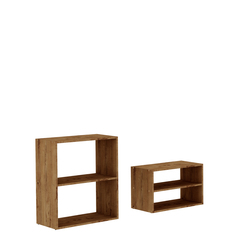 Прихожая Миф Мартин с тумбой 60х35х40 см Дуб Вотан Набор