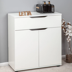 Комод LETTA Praga Plus Белое тиснение