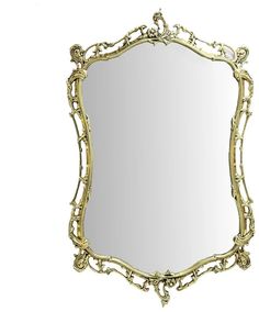 Зеркало Бикош в раме, золото KSVA-BP-50103 Bello De Bronze