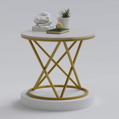 Журнальный столик Star Gold/Beige No Brand
